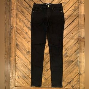 PAIGE Black Skinny Jeans Size 24